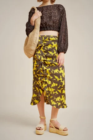 gonna_con_rouges_0.webp Discount Liviana conti Gonna Con Rouges Fiore Timbro Lemon