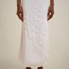 Store Liviana conti Gonna Tramata Bianco