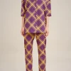 Hot Liviana conti Leggings Viola Tricolor | Pois Bosco/Aloe | Check Bacca | Pois Bianco/Calce