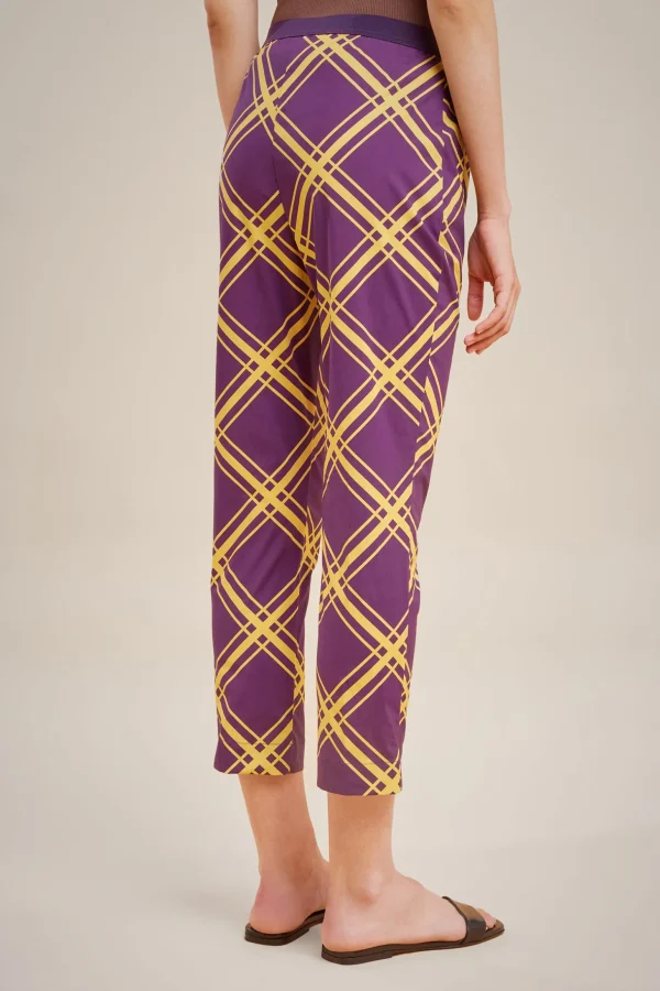 Hot Liviana conti Leggings Viola Tricolor | Pois Bosco/Aloe | Check Bacca | Pois Bianco/Calce