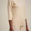 Outlet Liviana conti Maglia A Barchetta Notte | Latte D'Avena | Nero