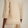 Outlet Liviana conti Maglia A Barchetta Notte | Latte D'Avena | Nero