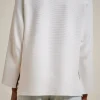 maglia_a_coste_2.webp Best Sale Liviana conti Maglia A Coste Bianco | Corno | Bacca Di Goji | Marea