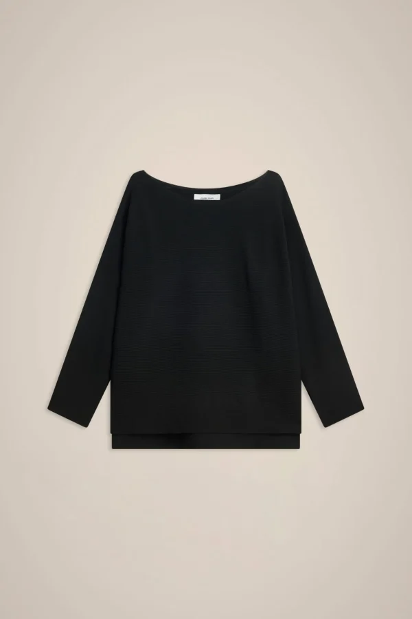 maglia_a_coste_8.webp Best Sale Liviana conti Maglia A Coste Bianco | Corno | Bacca Di Goji | Marea