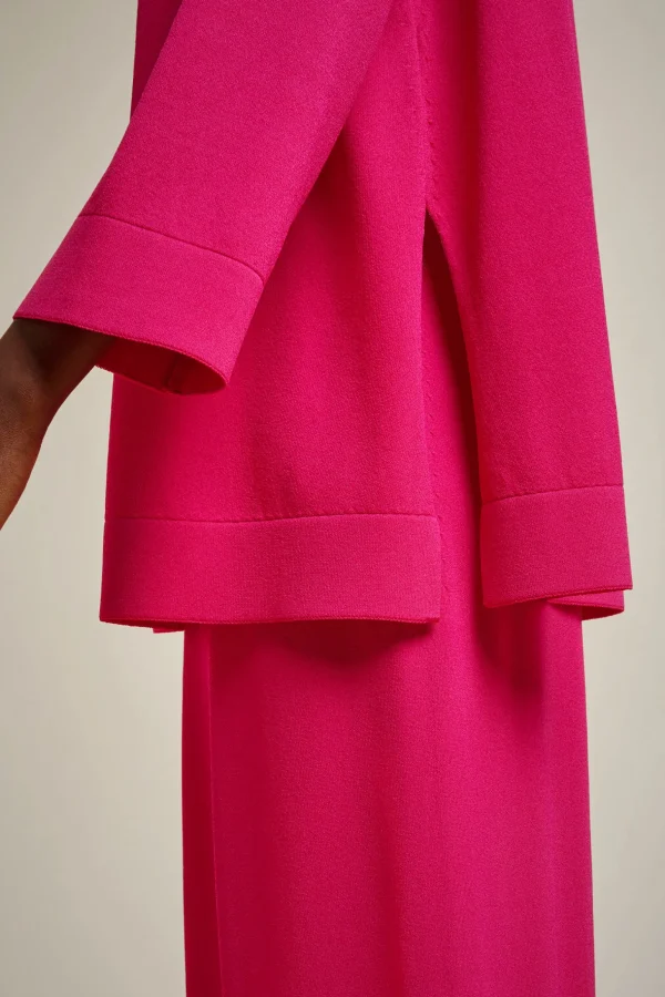 Fashion Liviana conti Maglia Bordi Double Bianco/Corno | Bacca Di Goji/Fuxia | Notte/Uva | Notte