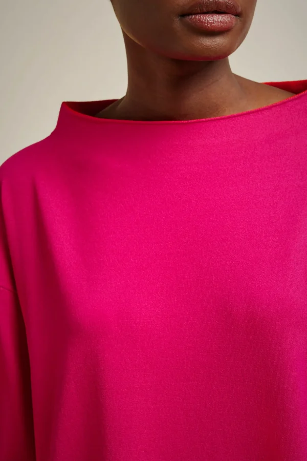 Fashion Liviana conti Maglia Bordi Double Bianco/Corno | Bacca Di Goji/Fuxia | Notte/Uva | Notte