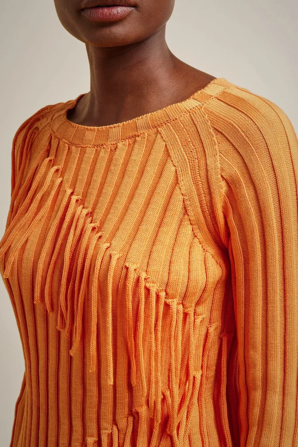 Flash Sale Liviana conti Maglia Frange Mango | Nero