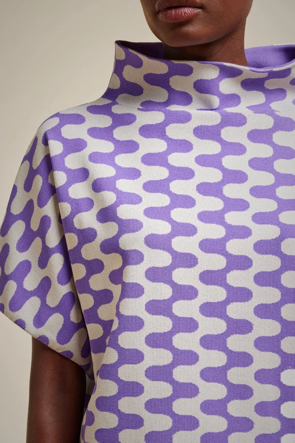 maglia_jacquard_2.webp Fashion Liviana conti Maglia Jacquard Onde Corno/Uva