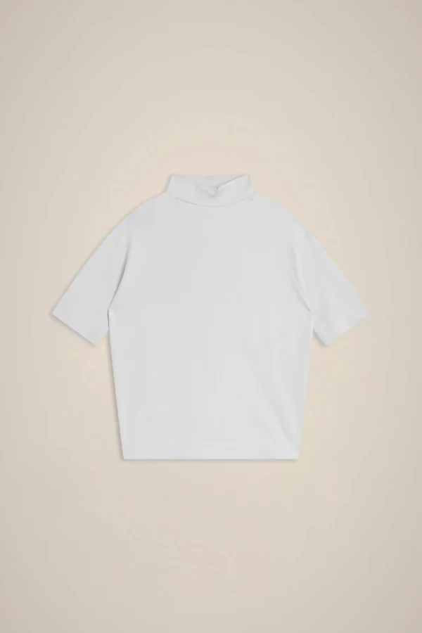maglia_mcorta_0.webp Best Sale Liviana conti Maglia M/Corta Bianco | Mandarino | Bacca Di Goji | Notte