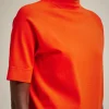 maglia_mcorta_7.webp Best Sale Liviana conti Maglia M/Corta Bianco | Mandarino | Bacca Di Goji | Notte