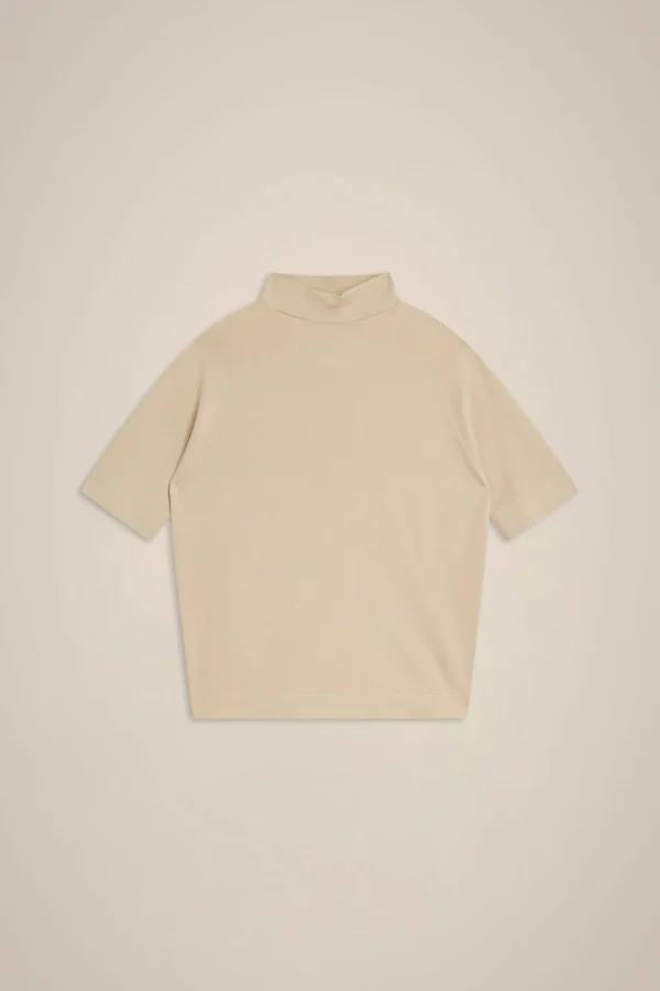 maglia_mcorta_9.webp Best Sale Liviana conti Maglia M/Corta Bianco | Mandarino | Bacca Di Goji | Notte