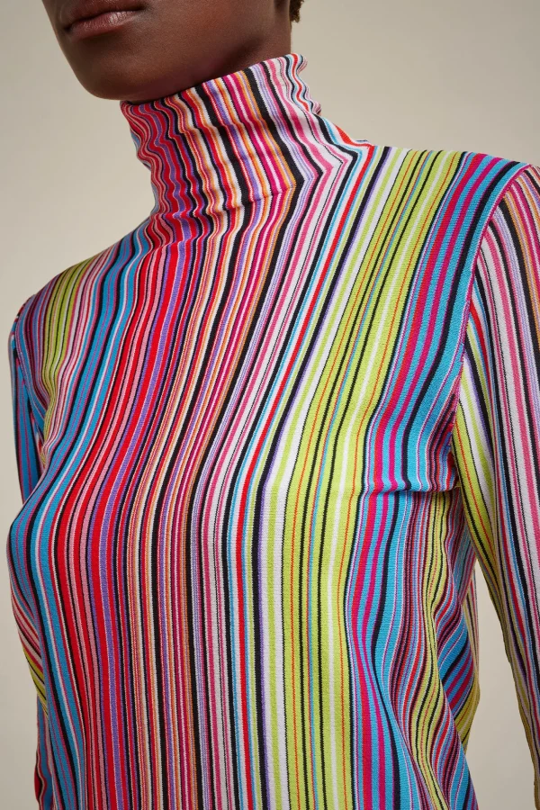Best Liviana conti Maglia Multicolor Riga Multicolor
