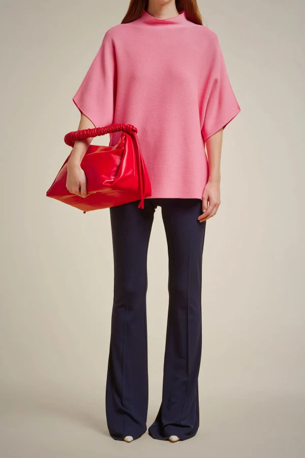 Store Liviana conti Maglia Punto Balza Corno | Rosa Ruby | Notte | Nero