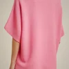 Store Liviana conti Maglia Punto Balza Corno | Rosa Ruby | Notte | Nero