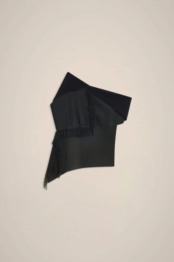 Best Liviana conti Maglia Simmetrica Bianco | Nero