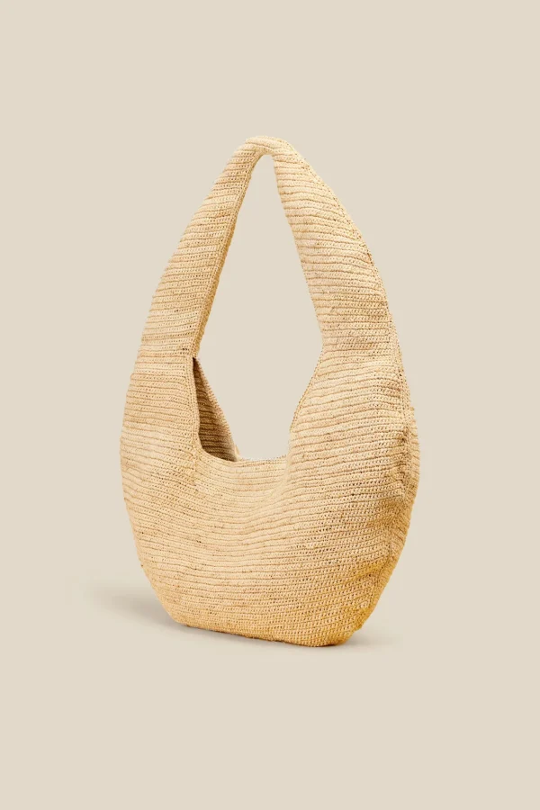 Shop Liviana conti Maxi Hobo Naturale | Nocciolata