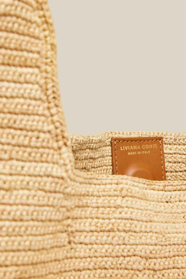 Shop Liviana conti Maxi Hobo Naturale | Nocciolata