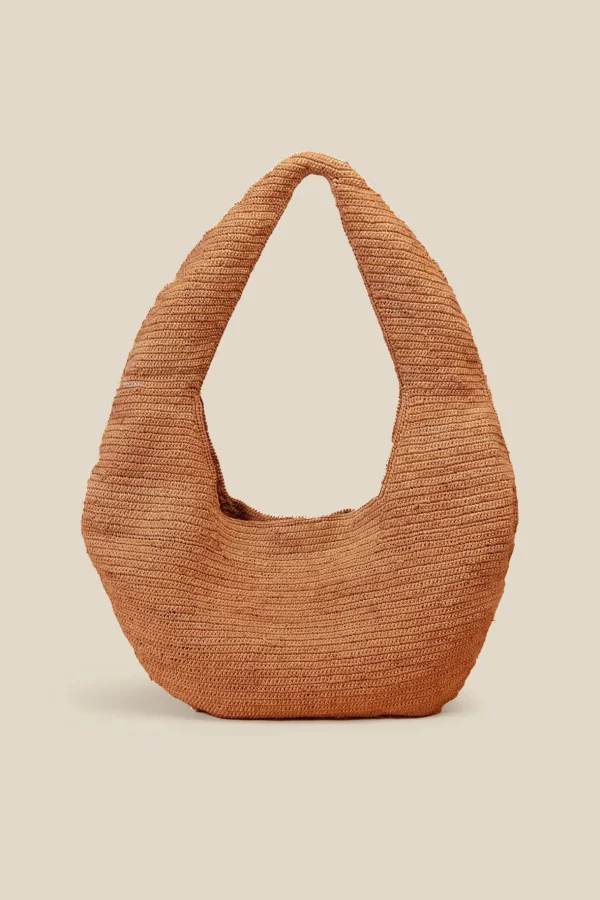 Shop Liviana conti Maxi Hobo Naturale | Nocciolata
