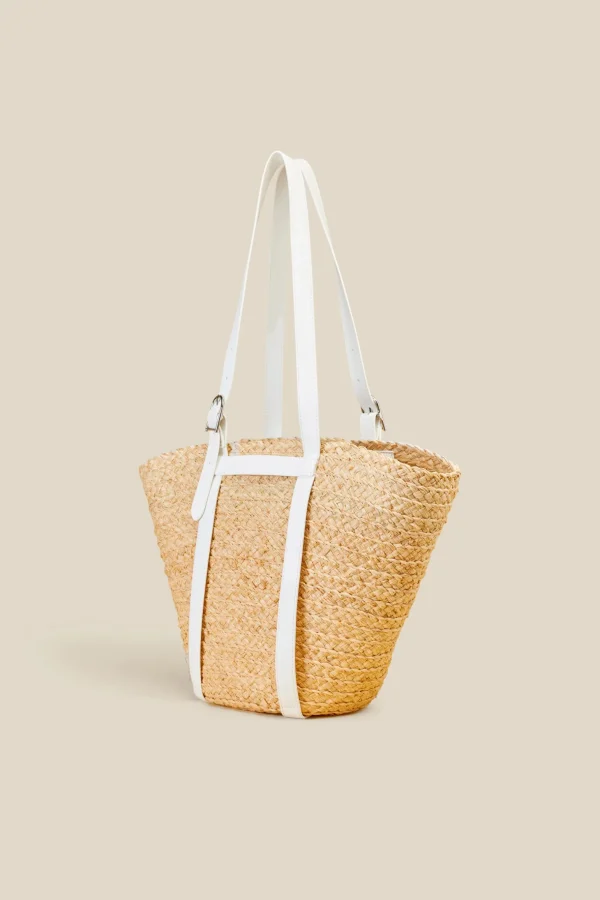 maxi_tote_rafia_2.webp Hot Liviana conti Maxi Tote Rafia Naturale/Bianco | Naturale/Nero | Naturale/Ossido