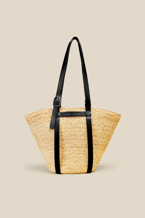 maxi_tote_rafia_6.webp Hot Liviana conti Maxi Tote Rafia Naturale/Bianco | Naturale/Nero | Naturale/Ossido