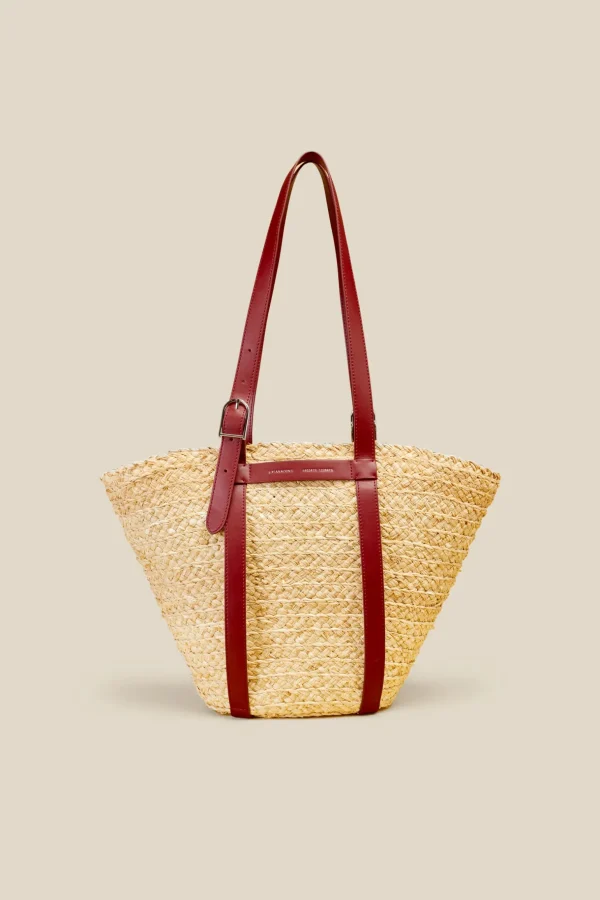 maxi_tote_rafia_7.webp Hot Liviana conti Maxi Tote Rafia Naturale/Bianco | Naturale/Nero | Naturale/Ossido