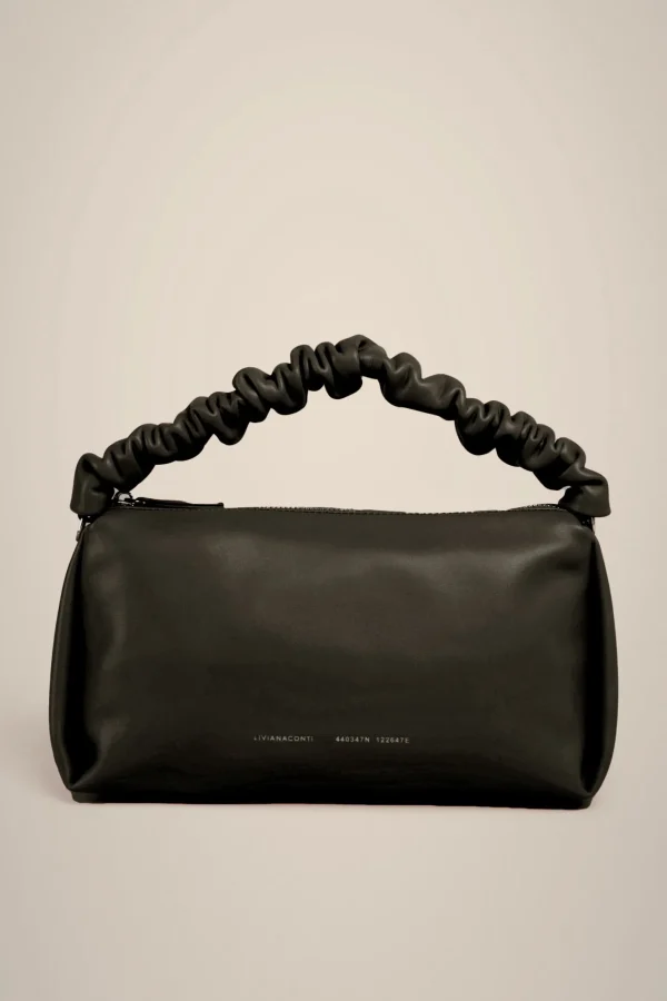 Discount Liviana conti Mini Borsa A Spalla Rosa Ruby | Nero