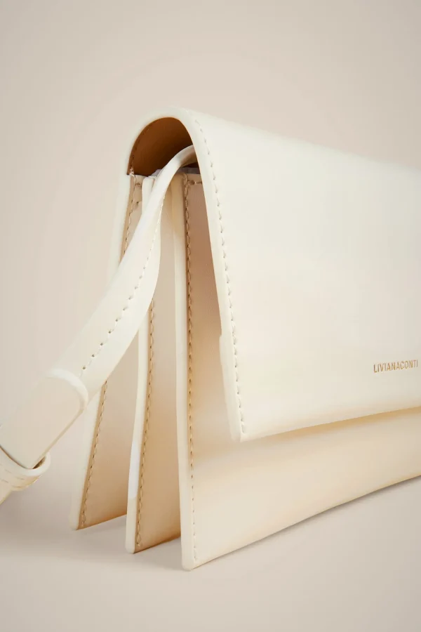 New Liviana conti Mini Borsa Tracolla Bianco | Nero