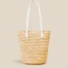 mini_tote_rafia_0.webp Sale Liviana conti Mini Tote Rafia Naturale/Bianco | Naturale/Nero