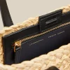 mini_tote_rafia_7.webp Sale Liviana conti Mini Tote Rafia Naturale/Bianco | Naturale/Nero