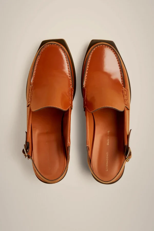 Sale Liviana conti Mocassino Cinturino Brown Sugar