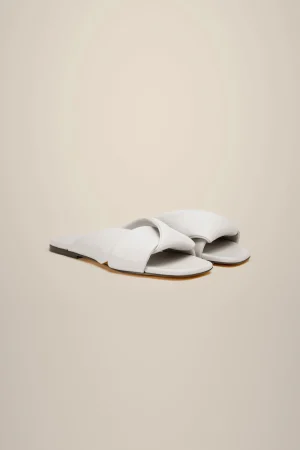 mule_fascia_incrociata_0.webp Flash Sale Liviana conti Mule Fascia Incrociata Bianco | Ossido | Bosco | Corda