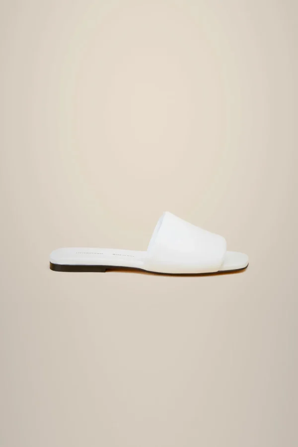 Cheap Liviana conti Mule Flat Fascia Bianco | Bosco | Nero