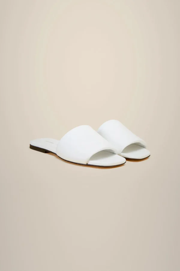 Cheap Liviana conti Mule Flat Fascia Bianco | Bosco | Nero