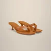 Clearance Liviana conti Mule Infradito Acqua | Cuoio | Nero