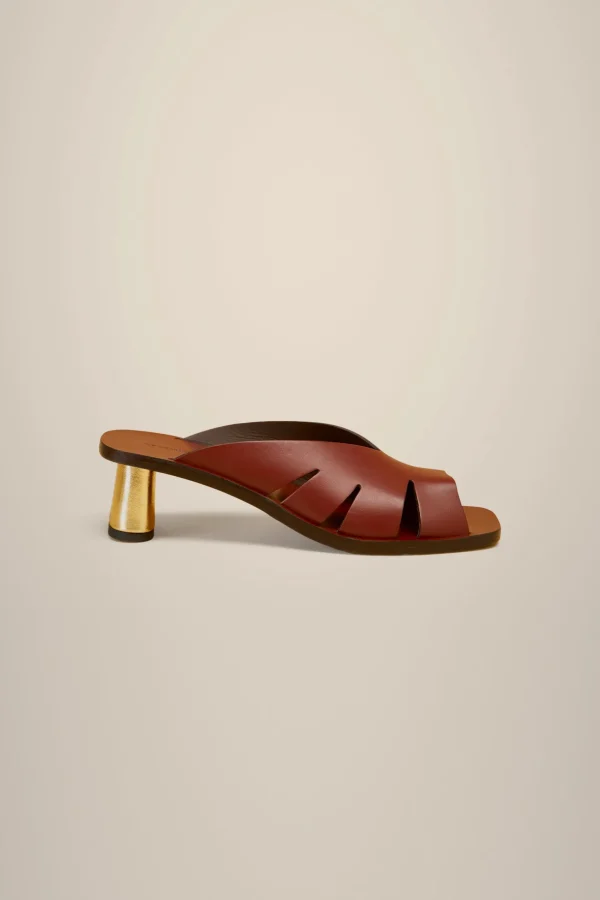 Sale Liviana conti Mule Motivo Cut Out Tajine | Nero