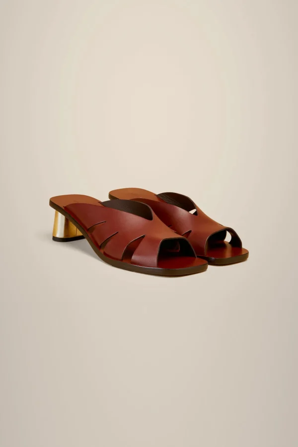 Sale Liviana conti Mule Motivo Cut Out Tajine | Nero