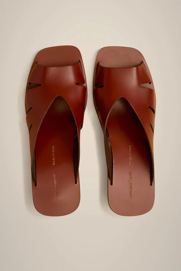 Sale Liviana conti Mule Motivo Cut Out Tajine | Nero