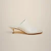 Outlet Liviana conti Mules Punta Aperta Bianco | Nero | Argento
