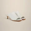 Outlet Liviana conti Mules Punta Aperta Bianco | Nero | Argento