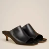 Outlet Liviana conti Mules Punta Aperta Bianco | Nero | Argento