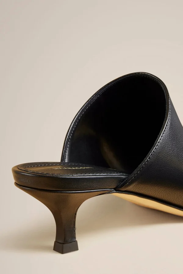 Outlet Liviana conti Mules Punta Aperta Bianco | Nero | Argento