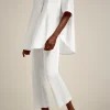 Outlet Liviana conti Pantalone Bianco | Albicocca | Granita Al Lampone | Marea