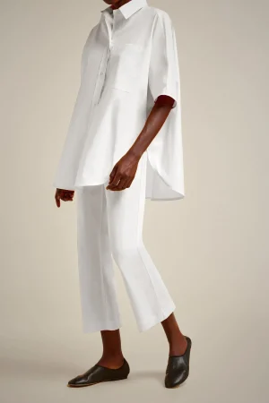 Outlet Liviana conti Pantalone Bianco | Albicocca | Granita Al Lampone | Marea