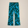 pantalone_0-22.webp Clearance Liviana conti Pantalone Fiore Stencil Bosco | Venatura Bacca