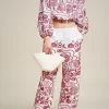 Best Liviana conti Pantalone Ricamo Bianco/Ossido