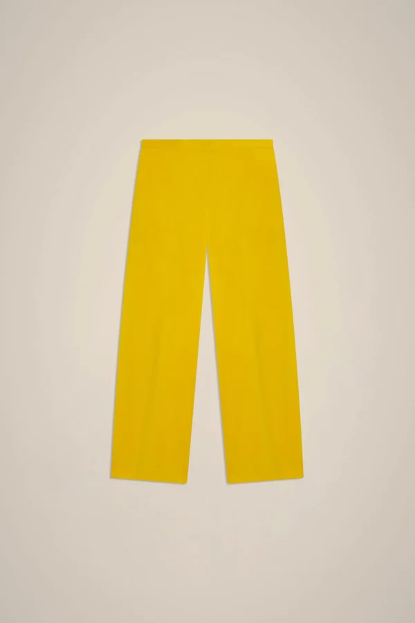 Shop Liviana conti Pantalone Bianco | Corno | Crazy Lemon | Ossido