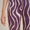 pantalone_4-17.webp Clearance Liviana conti Pantalone Fiore Stencil Bosco | Venatura Bacca