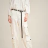 Flash Sale Liviana conti Pantalone Con Tasche Bianco | Nero