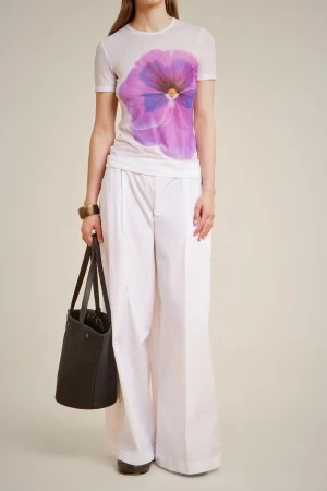 Clearance Liviana conti Pantalone Elastico Bianco