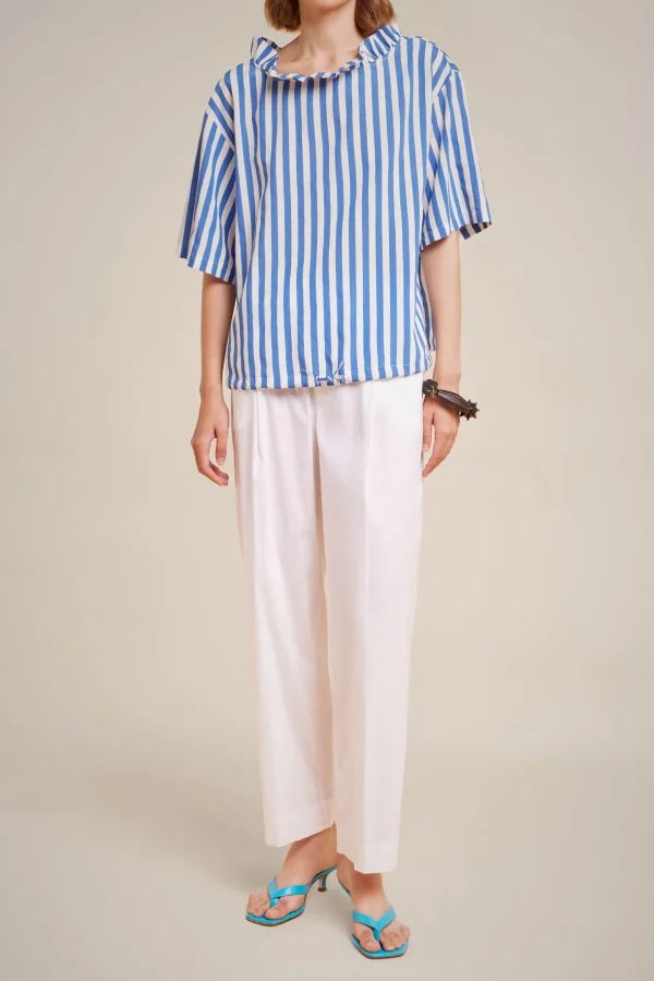 Clearance Liviana conti Pantalone Fascione Bianco | Ossido | Geranio | Notte